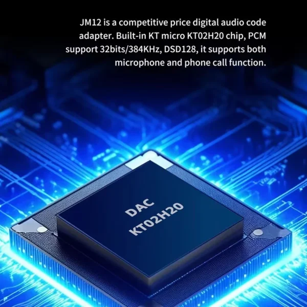 H455dd106ea174b149a1f0869a5ee8470r Jcally JM12 Type-C DAC KT02H20 Hi-Res USB to 3.5mm Adapter