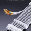 Snowman A40 ARGB Cable – 24‑Pin,Dual 8‑Pin, Extension Kit
