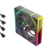 Prism 8 pro inifintiy reverse fans in black