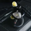Tangzu Waner SG 2 hybrid IEM mysterious black edition with traditional Chinese cloud pattern faceplate