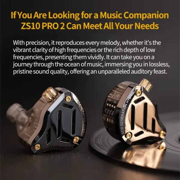 KZ ZS10 Pro 2 10-Driver Hybrid IEM