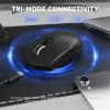 Attack Shark G3 Pro lightweight gaming mouse featuring Tri-Mode connectivity with Wired USB-C, 2.4G wireless, and Bluetooth compatibility at HZSTECH.