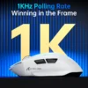 attack-shark-v6-1khz-polling-rate-performance Attack Shark V6 side profile banner emphasizing the competitive 1KHz polling rate for low-latency gaming