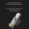 JCALLY JM10 DAC amplifier highlighting compatibility with lossless music apps and 384KHz sampling support.