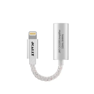 Top view of the JCALLY JM7L portable amplifier dongle, shipped nationwide in Pakistan by HZS Tech.